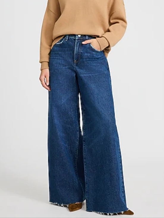 Express Denim - Express Relaxed Wide Leg Jeans Size 8R